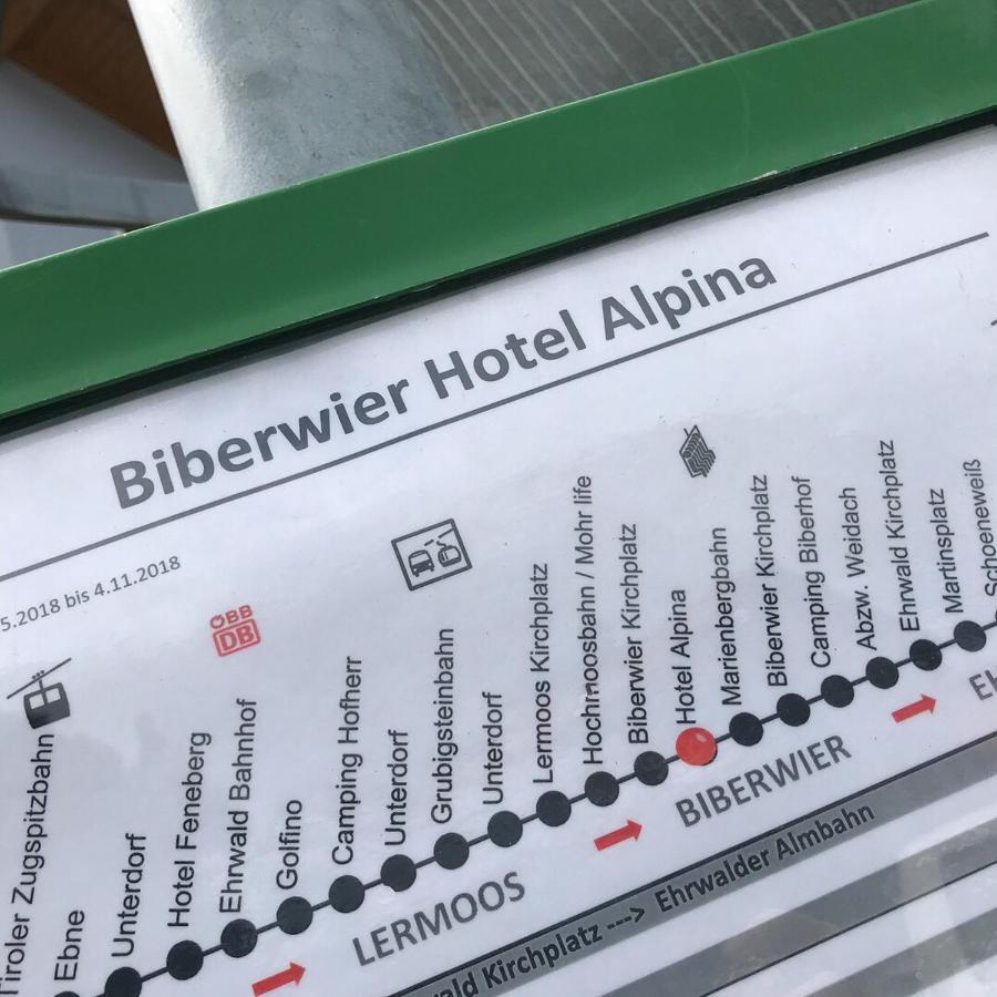 Hotel Alpina Regina Biberwier Exterior foto